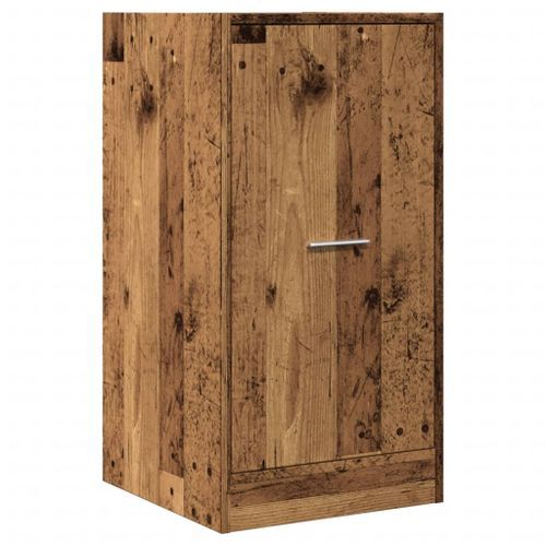 Armoire d'apothicaire vieux bois 40x41x77,5cm bois d'ingénierie - Photo n°3; ?>