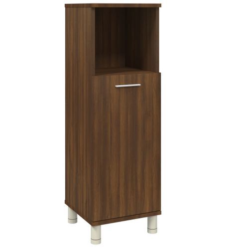 Armoire de bain Chêne marron 30x30x95 cm Bois d'ingénierie - Photo n°2; ?>