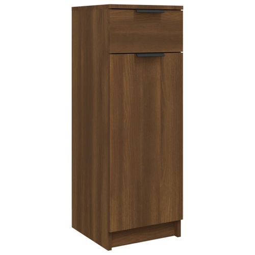 Armoire de bain Chêne marron 32x34x90 cm Bois d'ingénierie - Photo n°2; ?>