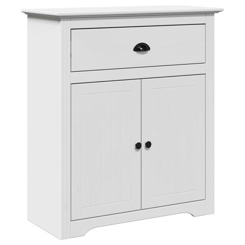 Armoire de couloir BODO blanc 80x35x90 cm - Photo n°2; ?>