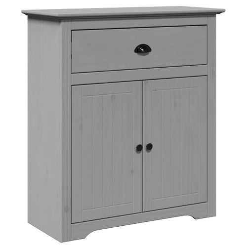 Armoire de couloir BODO gris 80x35x90 cm - Photo n°2; ?>