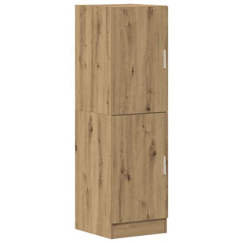 Armoire de cuisine chêne artisanal 38x41,5x131,5 cm - Photo n°2; ?>