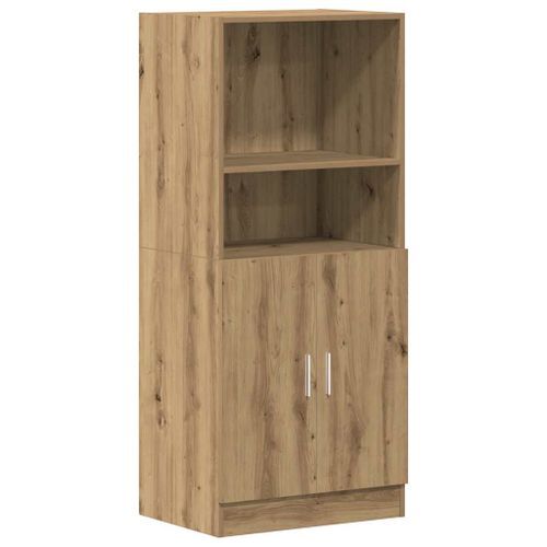 Armoire de cuisine chêne artisanal 57x41,5x131,5 cm - Photo n°2; ?>