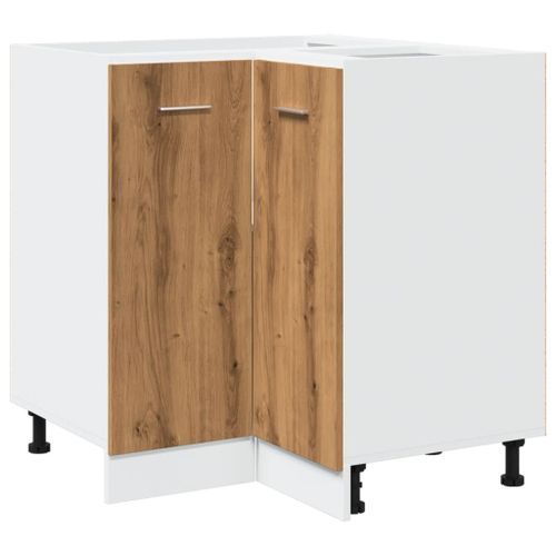 Armoire de cuisine chêne artisanal 75,5x75,5x81,5 cm - Photo n°2; ?>