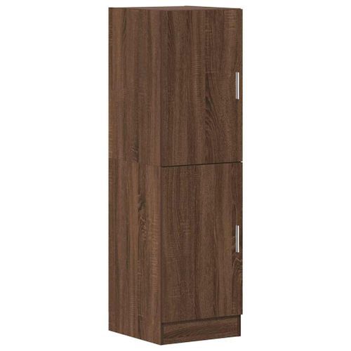 Armoire de cuisine chêne marron 38x41,5x131,5cm bois ingénierie - Photo n°2; ?>