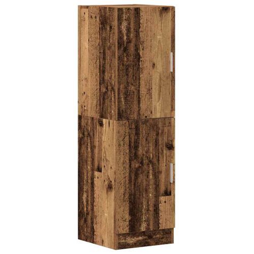 Armoire de cuisine vieux bois 38x41,5x131,5 cm bois ingénierie - Photo n°2; ?>