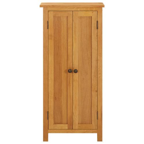 Armoire de rangement 50x22x110 cm Bois de chêne massif - Photo n°3; ?>