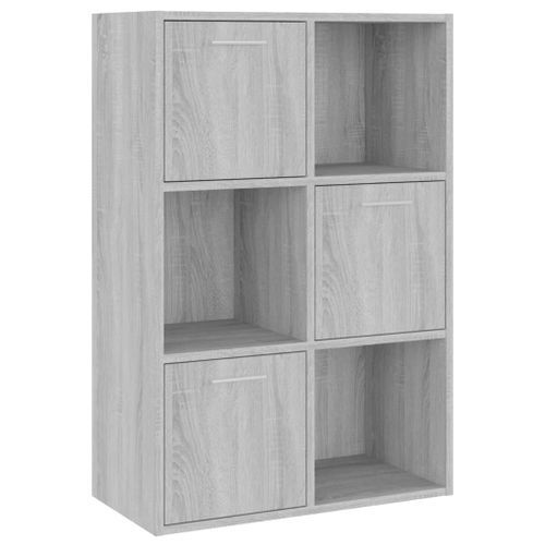 Armoire de rangement Sonoma gris 60x29,5x90 cm - Photo n°2; ?>