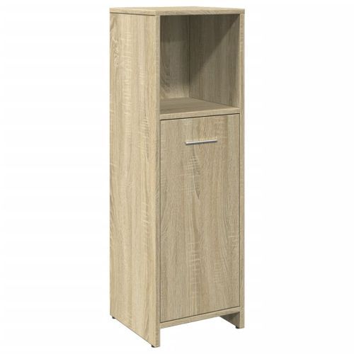 Armoire de salle de bain Chêne sonoma 30x30x95 cm - Photo n°2; ?>