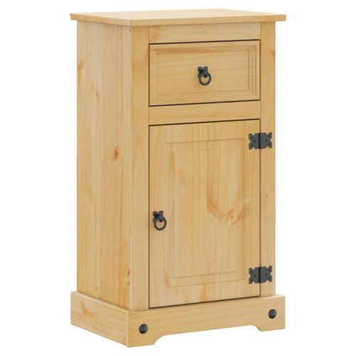 Armoire de salle de bain Corona 45x33x80 cm bois de pin massif - Photo n°2; ?>