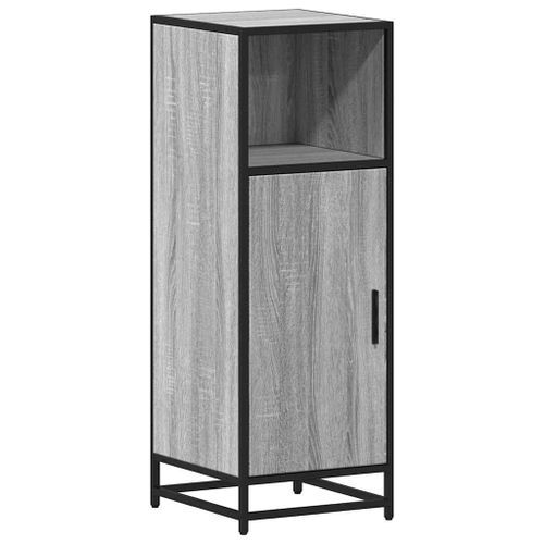 Armoire de salle de bain sonoma gris 35x37,5x100 cm - Photo n°2; ?>