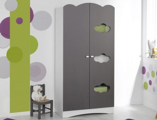 Armoire enfant taupe - Photo n°2; ?>