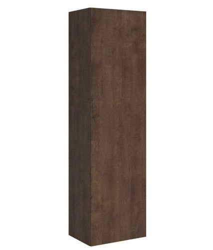 Armoire lit 120x190 cm avec canapé et colonne de rangement bois noyer Kanto - Photo n°3; ?>