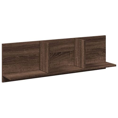 Armoire murale 100x16,5x30 cm chêne marron bois d'ingénierie - Photo n°2; ?>