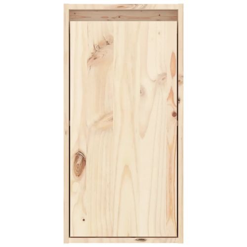 Armoire murale 30x30x60 cm Bois de pin massif - Photo n°3; ?>