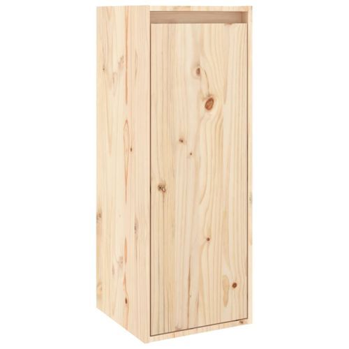 Armoire murale 30x30x80 cm Bois de pin massif - Photo n°2; ?>