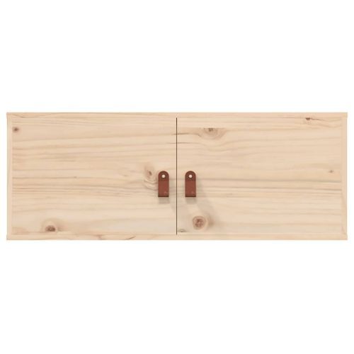 Armoire murale 80x30x30 cm Bois de pin massif - Photo n°3; ?>