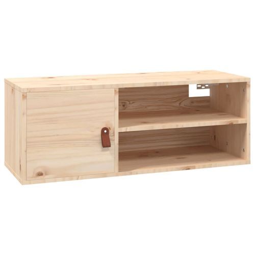 Armoire murale 80x30x30 cm Bois de pin massif - Photo n°2; ?>