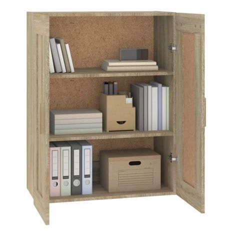 Armoire murale avec étagère flottante Kuzo 70 cm – Gain d’espace - Photo n°2; ?>