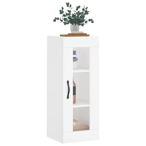 Armoire murale blanc 34,5x34x90 cm - Photo n°3; ?>