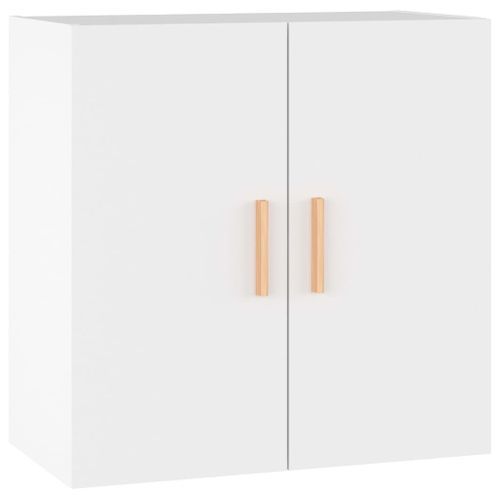 Armoire murale Blanc 60x30x60 cm Bois d'ingénierie - Photo n°2; ?>