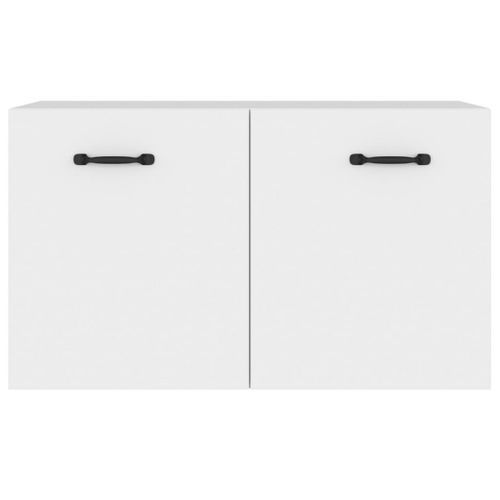 Armoire murale Blanc 60x36,5x35 cm Bois d'ingénierie - Photo n°3; ?>