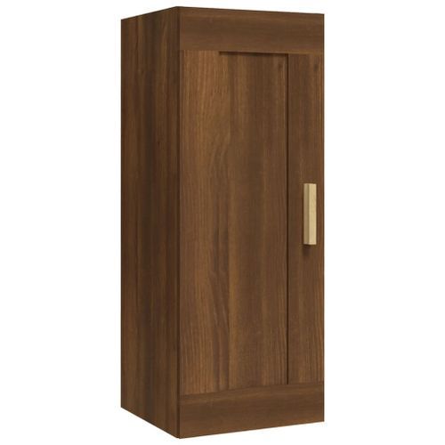 Armoire murale Chêne marron 35x34x90 cm Bois d'ingénierie - Photo n°2; ?>