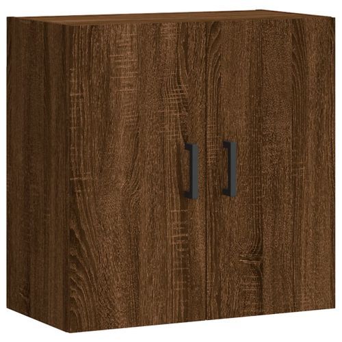 Armoire murale chêne marron 60x31x60 cm bois d'ingénierie - Photo n°2; ?>