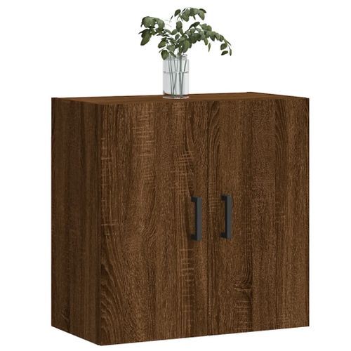 Armoire murale chêne marron 60x31x60 cm bois d'ingénierie - Photo n°3; ?>