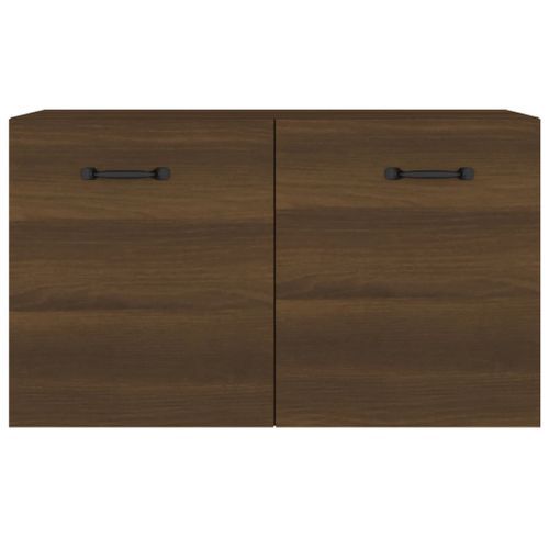 Armoire murale Chêne marron 60x36,5x35 cm Bois d'ingénierie - Photo n°3; ?>