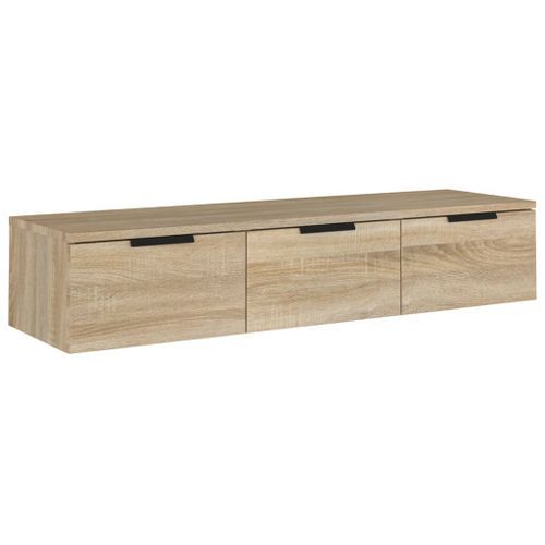 Armoire murale Chêne sonoma 102x30x20 cm Bois d'ingénierie - Photo n°2; ?>