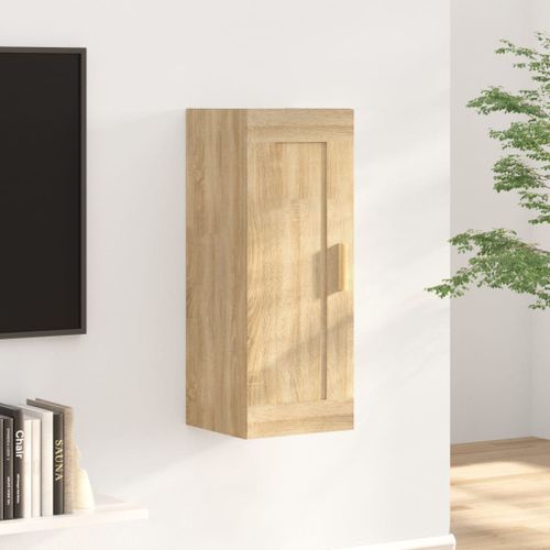 Armoire murale Chêne sonoma 35x34x90 cm Bois d'ingénierie - Photo n°2; ?>