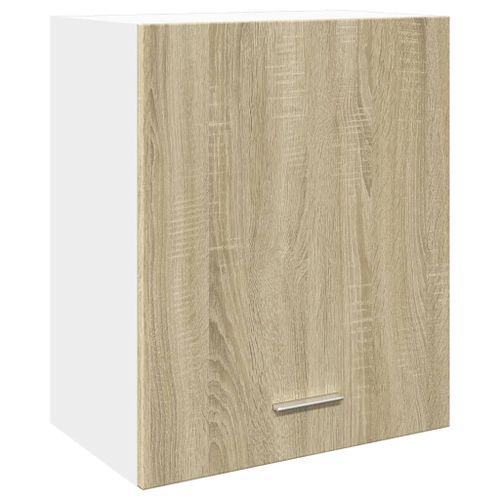 Armoire murale chêne sonoma 50x31x60 cm bois d'ingénierie - Photo n°2; ?>