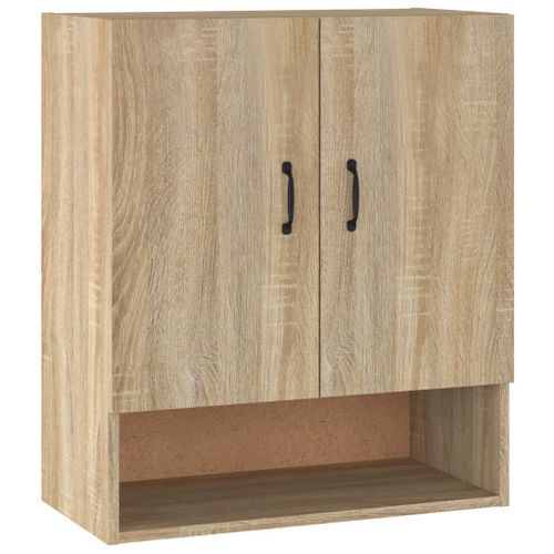 Armoire murale Chêne sonoma 60x31x70 cm Bois d'ingénierie - Photo n°2; ?>