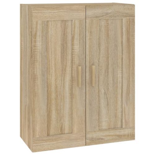 Armoire murale chêne sonoma 69,5x32,5x90 cm bois ingénierie - Photo n°2; ?>