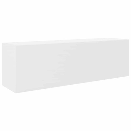 Armoire murale de bain blanc 100x25x30 cm bois d'ingénierie - Photo n°2; ?>