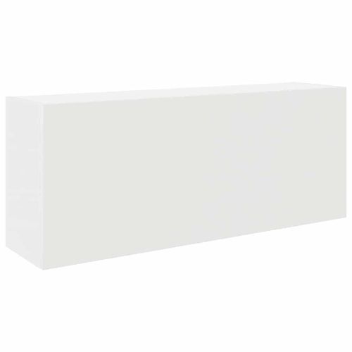 Armoire murale de bain blanc 100x25x40 cm bois d'ingénierie - Photo n°2; ?>