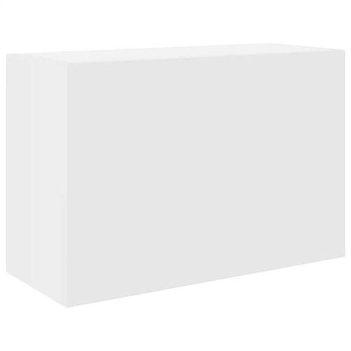 Armoire murale de bain blanc 60x25x40 cm bois d'ingénierie - Photo n°2; ?>