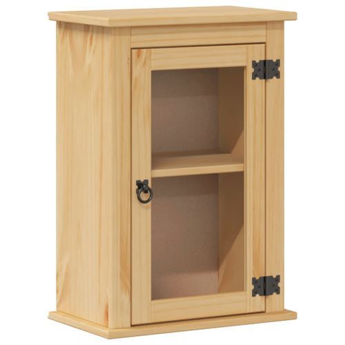 Armoire murale de salle de bain Corona bois de pin massif - Photo n°2; ?>