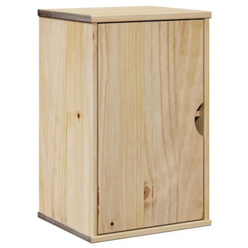 Armoire murale de salle de bain OTTA 35x30x55 cm bois massif - Photo n°2; ?>