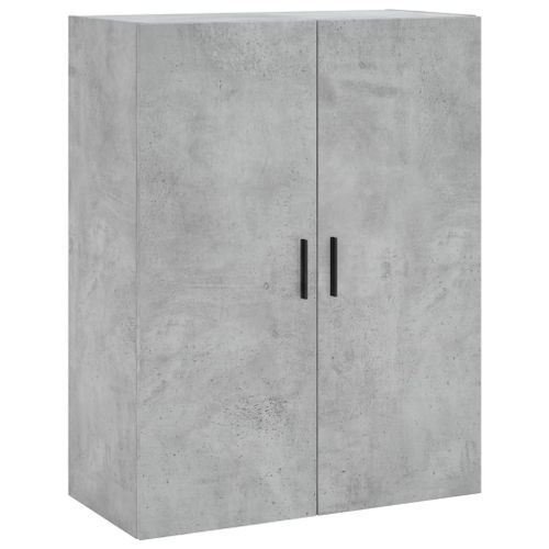 Armoire murale gris béton 69,5x34x90 cm - Photo n°2; ?>