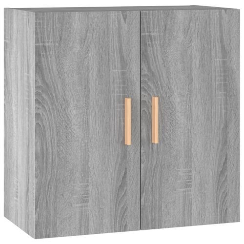 Armoire murale Sonoma gris 60x30x60 cm Bois d'ingénierie - Photo n°2; ?>