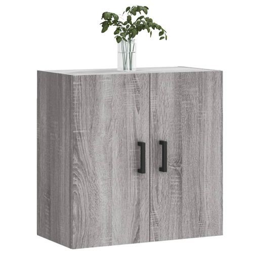 Armoire murale sonoma gris 60x31x60 cm bois d'ingénierie - Photo n°3; ?>