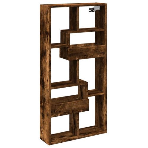 Armoire murale vieux bois 50x15x100 cm bois d'ingénierie - Photo n°2; ?>