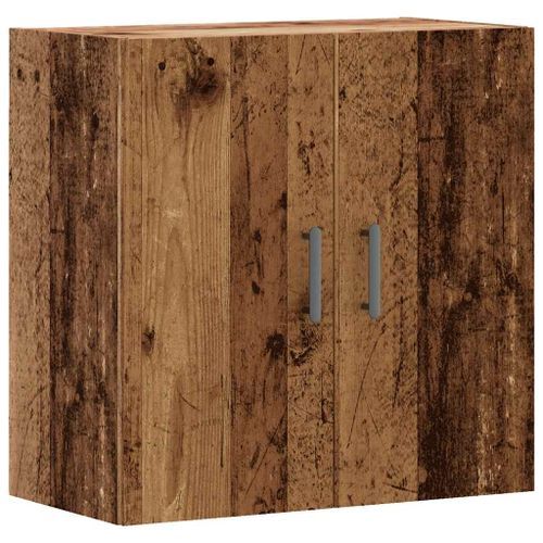 Armoire murale vieux bois 60x31x60 cm bois d'ingénierie - Photo n°2; ?>