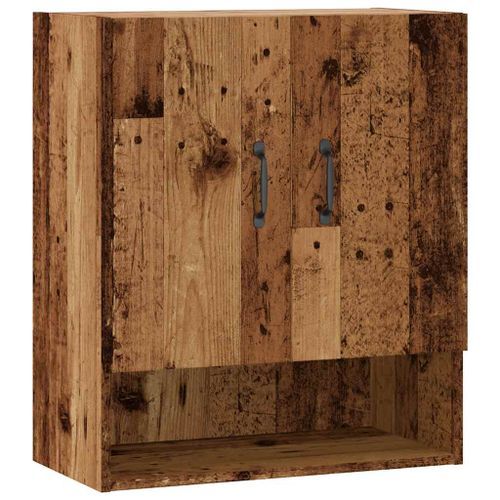 Armoire murale vieux bois 60x31x70 cm bois d'ingénierie - Photo n°2; ?>