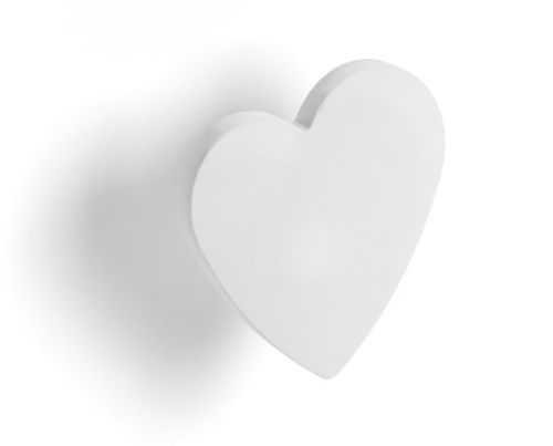 Armoire penderie blanc avec miroir et pieds bois clair et patère cœur blanc - Photo n°2; ?>