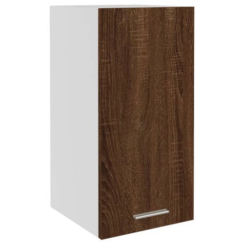 Armoire suspendue Chêne marron 29,5x31x60 cm Bois d'ingénierie - Photo n°2; ?>