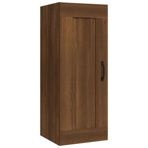 Armoire suspendue Chêne marron 35x34x90 cm Bois d'ingénierie - Photo n°2; ?>