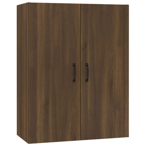 Armoire suspendue Chêne marron 69,5x34x90 cm Bois d'ingénierie - Photo n°2; ?>